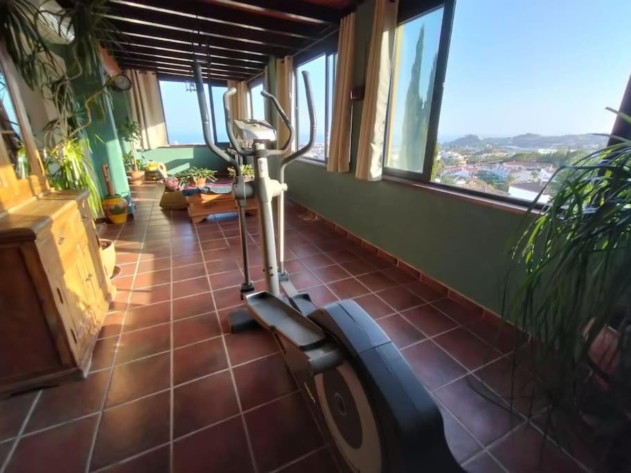 Vivienda Acogedora Con Piscina Villa Arroyo De La Miel Luaran gambar